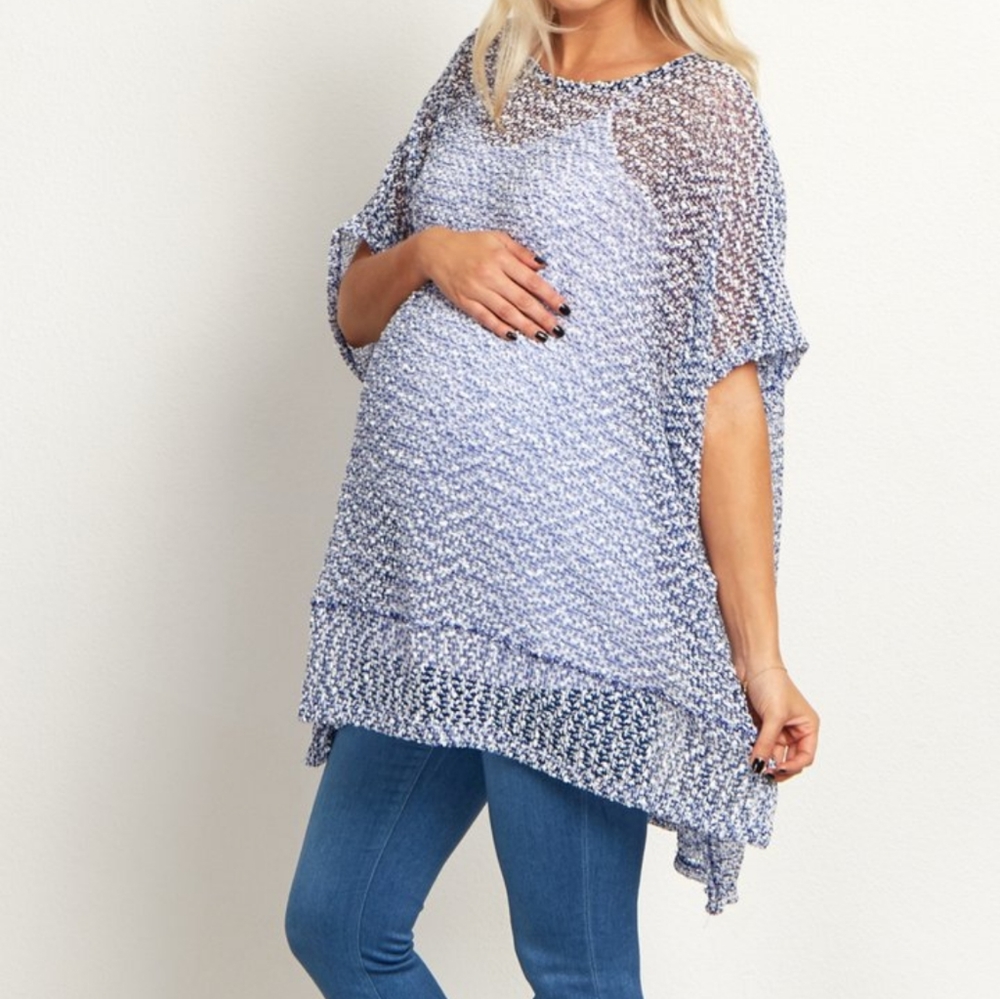 Pinkblush poncho NWOT